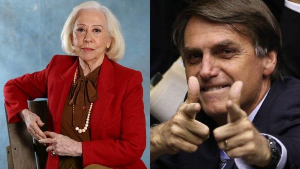Fernanda Montenegro ataca Bolsonaro: 'Estaríamos no paredão e eles atirando em nós com metralhadoras'