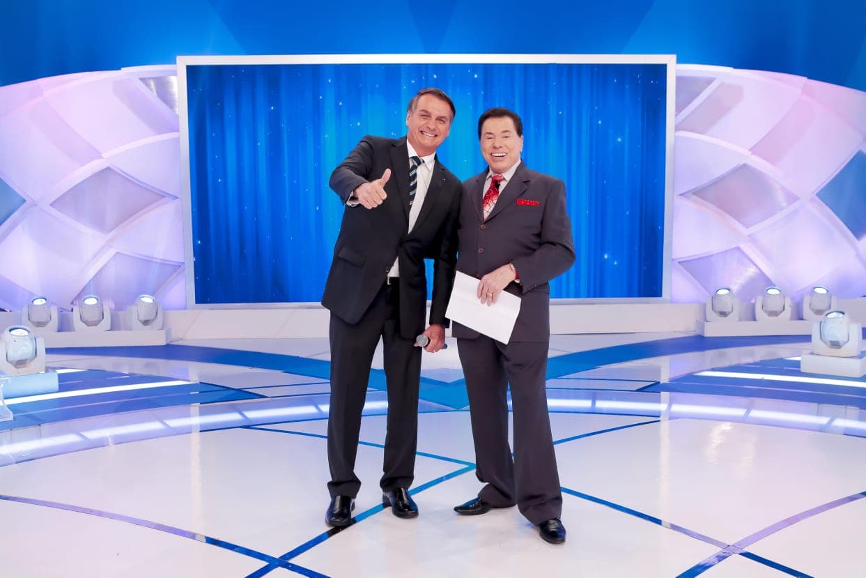 Jair Bolsonaro e Silvio Santos (Foto: Divulgação) Jair Bolsonaro e Silvio Santos (Foto: Divulgação)