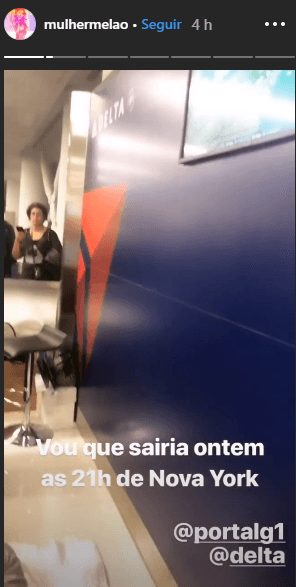 Mulher Melão relata momento difícil em aeroporto Mulher Melão relata momento difícil em aeroporto