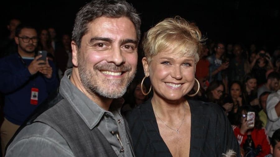 Xuxa e Junno Andrade, seu namorado (Foto: Divulgação)