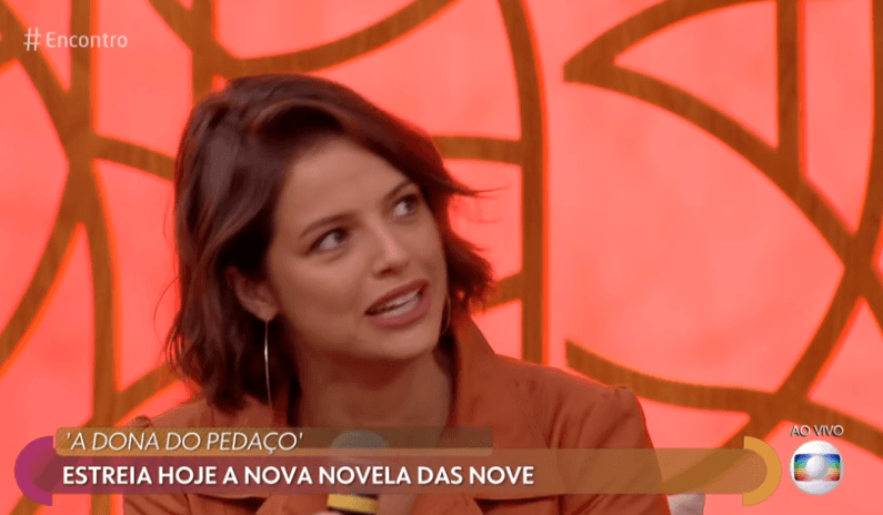 Agatha Moreira revela desejo incomum no Encontro: 'Quero ser apedrejada na rua'