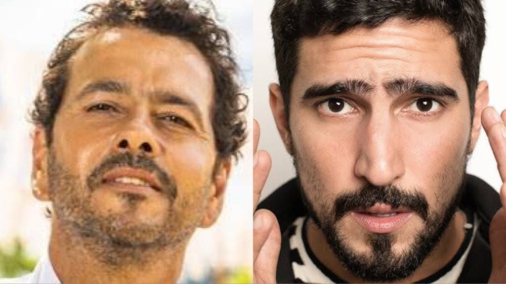 Amadeu da novela A Dona do Pedaço e Jamil da novela Órfãos da Terra (Foto: Montagem/ TV Foco) Amadeu da novela A Dona do Pedaço e Jamil da novela Órfãos da Terra (Foto: Montagem/ TV Foco)