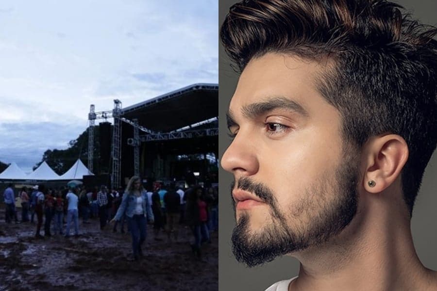 Luan Santana deixa os fãs no meio da lama por 2h em sua terra natal e não comparece na hora marcada