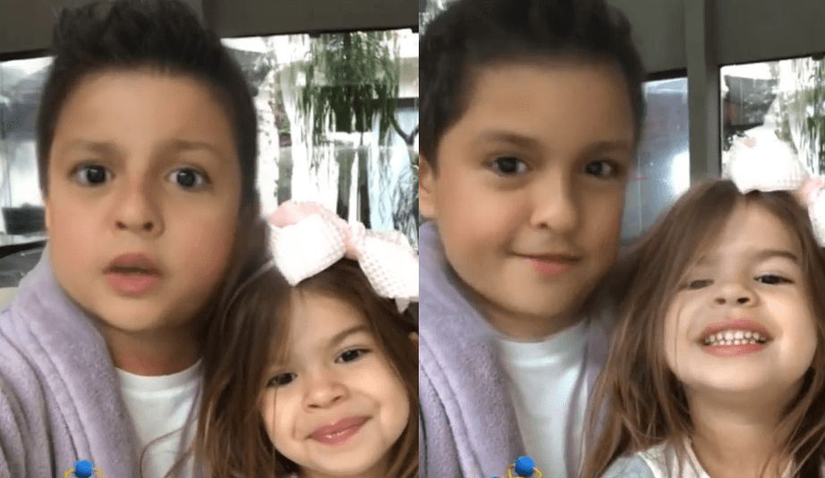 Ceará vira criança e surpreende Valentina: 'Parece criança do Raul Gil'