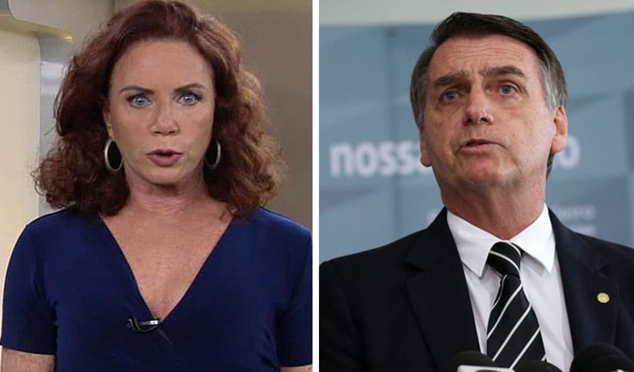 Leilane Neubarth e Jair Bolsonaro (Foto: Reprodução) Leilane Neubarth e Jair Bolsonaro (Foto: Reprodução)