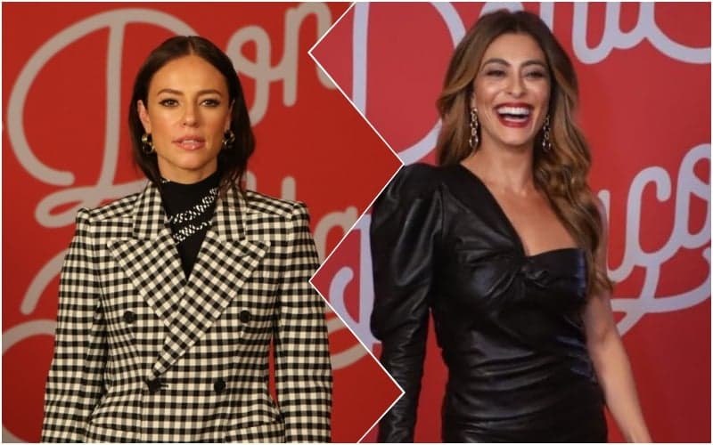 Rivais? Juliana Paes revolta jornalistas por atraso, usa look surreal e "desbanca" Paolla Oliveira