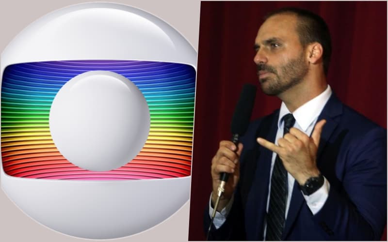 Eduardo Bolsonaro, após polêmica com trans, faz grave acusação contra a Globo