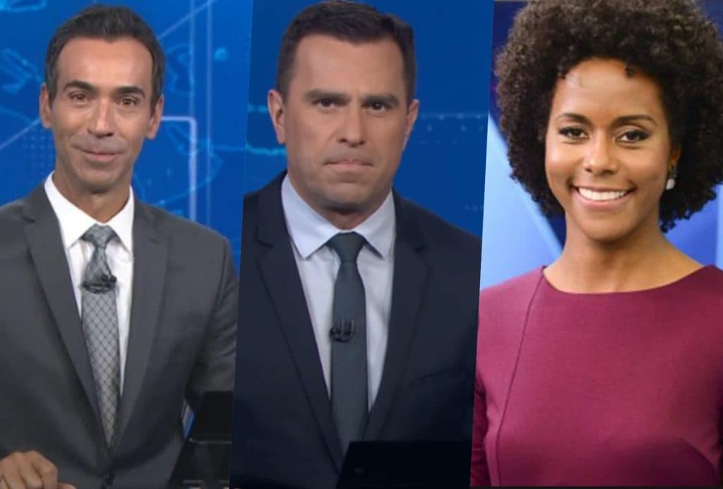 Aliados de William Bonner, saiba quanto ganham Maju Coutinho, Rodrigo Bocardi e Cesar Tralli na Globo
