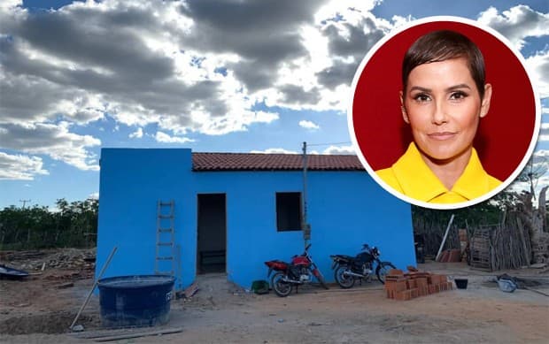 A atriz da Globo, Débora Secco doa casa para família carente do interior da Bahia (Foto: Reprodução/Instatgram) A atriz da Globo, Débora Secco doa casa para família carente do interior da Bahia (Foto: Reprodução/Instatgram)