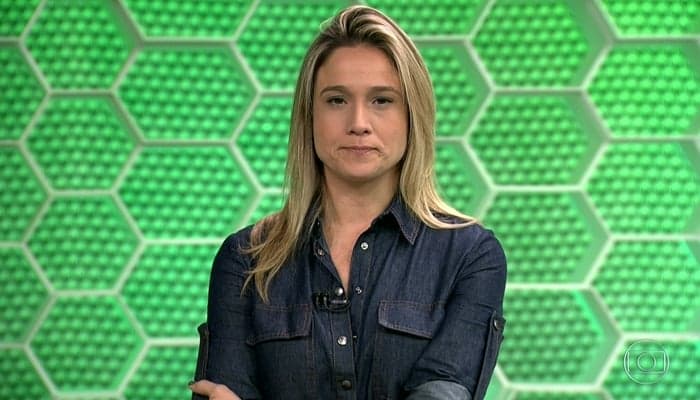 Fernanda Gentil no Esporte Espetacular, último programa no jornalismo esportivo (Foto: Reprodução/Globo)