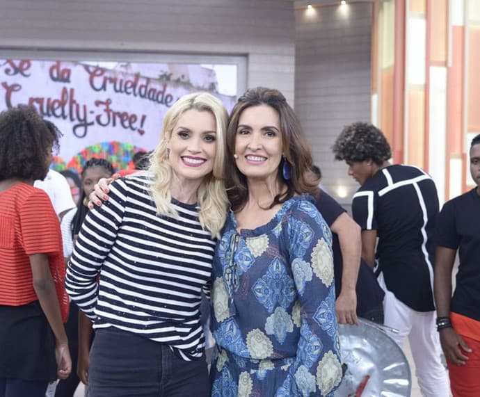 Filha de Flávia Alessandra e Fátima Bernardes são vistas na intimidade e enlouquecem os fãs