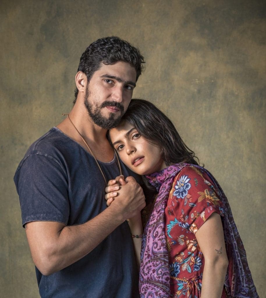 Jamil (Renato Goes) na novela Órfãos da Terra (Imagem: Divulgação/Globo)