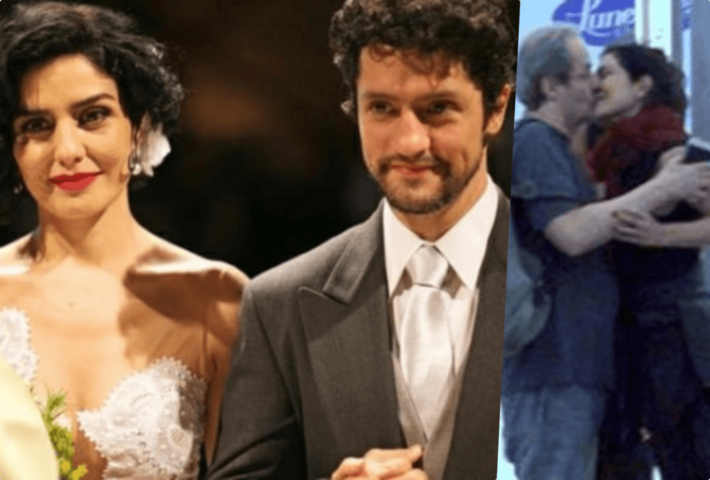 Letícia Sabatella é flagrada em encontro com Daniel Dantas