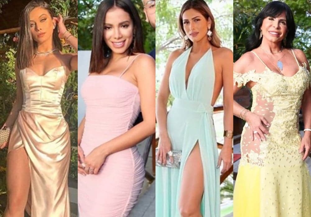 Gretchen é eleita a mais mal vestida do casamento de Carlinhos Maia; Confira os looks e saiba quem arrasou