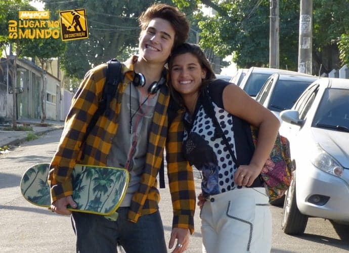 Rodrigo e Lívia, personagens de Nicolas Prattes e Giulia Costa em Malhação Foto: Reprodução Globo Rodrigo e Lívia, personagens de Nicolas Prattes e Giulia Costa em Malhação Foto: Reprodução Globo