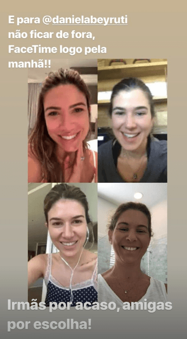 Imagem publicada por Patrícia Abravanel com as irmãs filhas do Silvio Santos (Foto: Reprodução/ Instagram) Imagem publicada por Patrícia Abravanel com as irmãs filhas do Silvio Santos (Foto: Reprodução/ Instagram)
