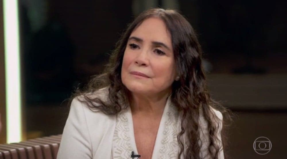 Neta de Regina Duarte faz atriz da Globo ir às lágrimas: "pra sempre na memória e no coração"