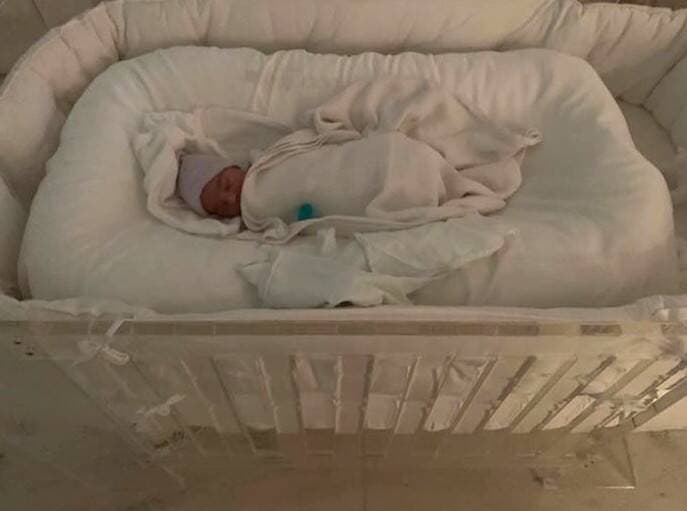 Filho de Kim Kardashian (Foto: Reprodução)