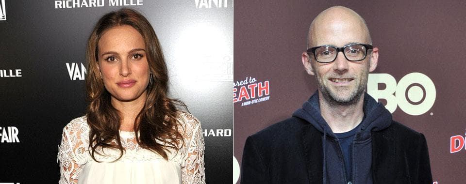 Natalie Portman e Moby (Foto: Reprodução) Natalie Portman e Moby (Foto: Reprodução)