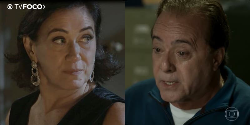 O Sétimo Guardião: Com ódio, Valentina saca arma, aponta para Olavo e adverte: "Não vou falhar agora!"