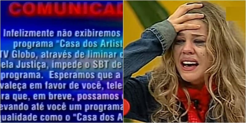 Em 2001, Globo trava guerra com o SBT e tira a Casa dos Artistas do ar: "Barbaridade"