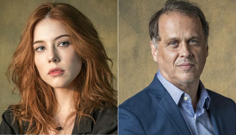 Valéria e Norberto da novela Órfãos da Terra (Foto :Divulgação) Valéria e Norberto da novela Órfãos da Terra (Foto :Divulgação)