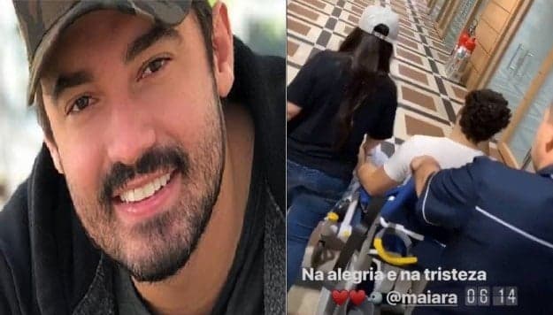 Fernando Zor é hospitalizado às pressas, é socorrido por Maiara e vai parar na cadeira de rodas; saiba seu estado de saúde
