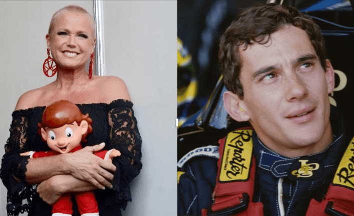 Xuxa faz homenagem a Ayrton Senna e surpreende com declaração sobre o ex-namorado morto a 25 anos