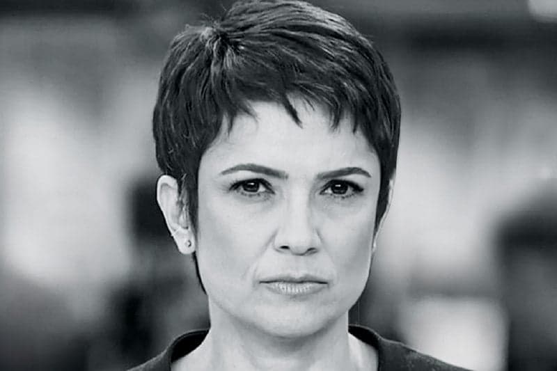 Apresentadora do Jornal Hoje da Globo, Sandra Annenberg tem passado revelado e verdade assusta (Foto: Reprodução/ Globo)
