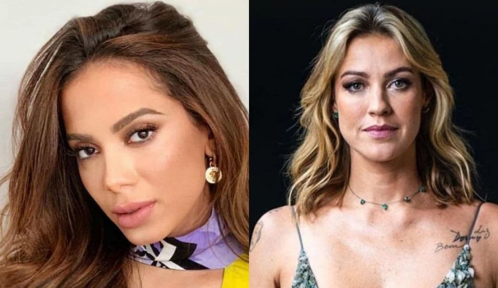 Anitta acabou rebatendo crítica da atriz Luana Piovani (Foto: Montagem/TV Foco)