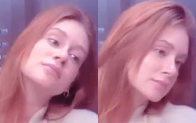Marina Ruy Barbosa esbanja beleza até mesmo ao surgir sem maquiagem (Foto: Reprodução/Instagram) Marina Ruy Barbosa esbanja beleza até mesmo ao surgir sem maquiagem (Foto: Reprodução/Instagram)