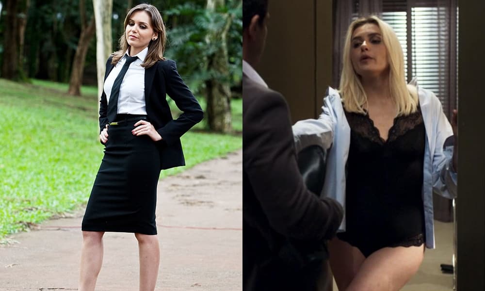 Do CQC para a Globo: Monica Iozzi surge só de maiô em A Dona do Pedaço e bomba na web