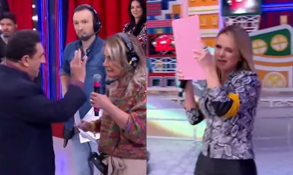 Eliana faz surpresa ao vivo no Programa do Ratinho e apresentador coloca diretora contra parede: "Espiã do Faustão"