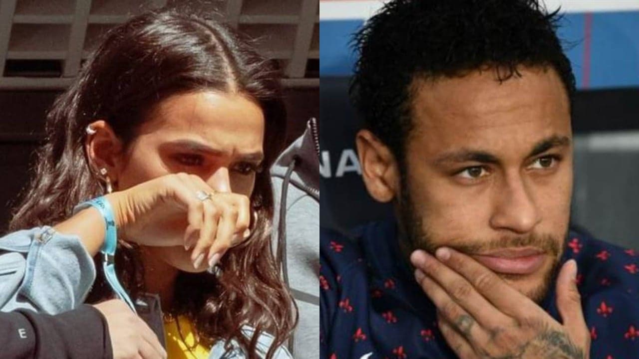 Neymar resolveu atacar Bruna Marquezine após a atriz ter sido flagrada com o novo affair (Foto: Reprodução)