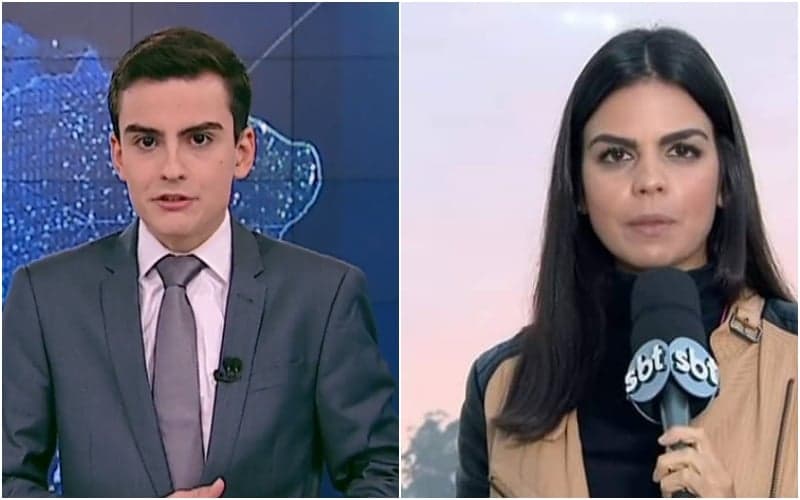 Dudu Camargo humilha repórter do SBT ao vivo após mulher dar risada durante a cobertura do assassinato de Rafael Miguel