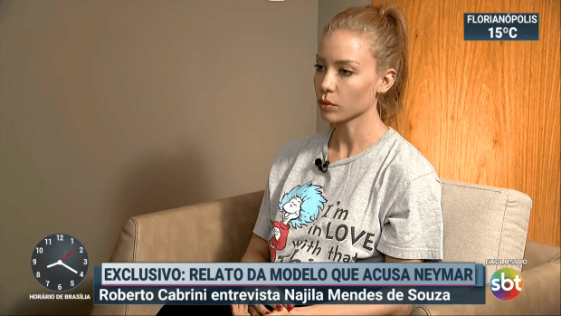 Roberto Cabrini revela a verdade por trás do pagamento de Najila Trindade em exclusiva: "Nem um centavo"