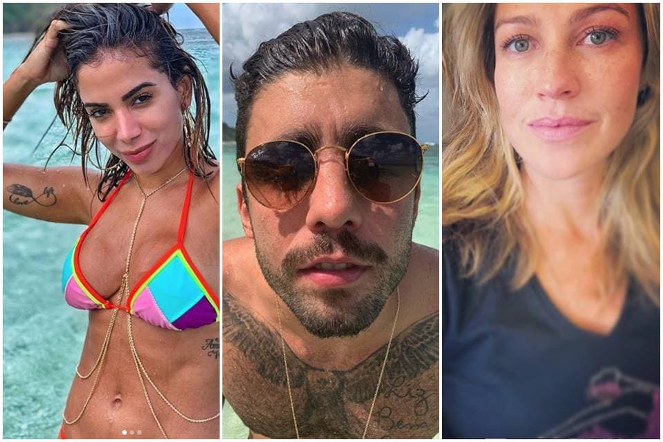 Luana Piovani aproveita momento ao lado dos filhos enquanto o ex acompanha Anitta em show