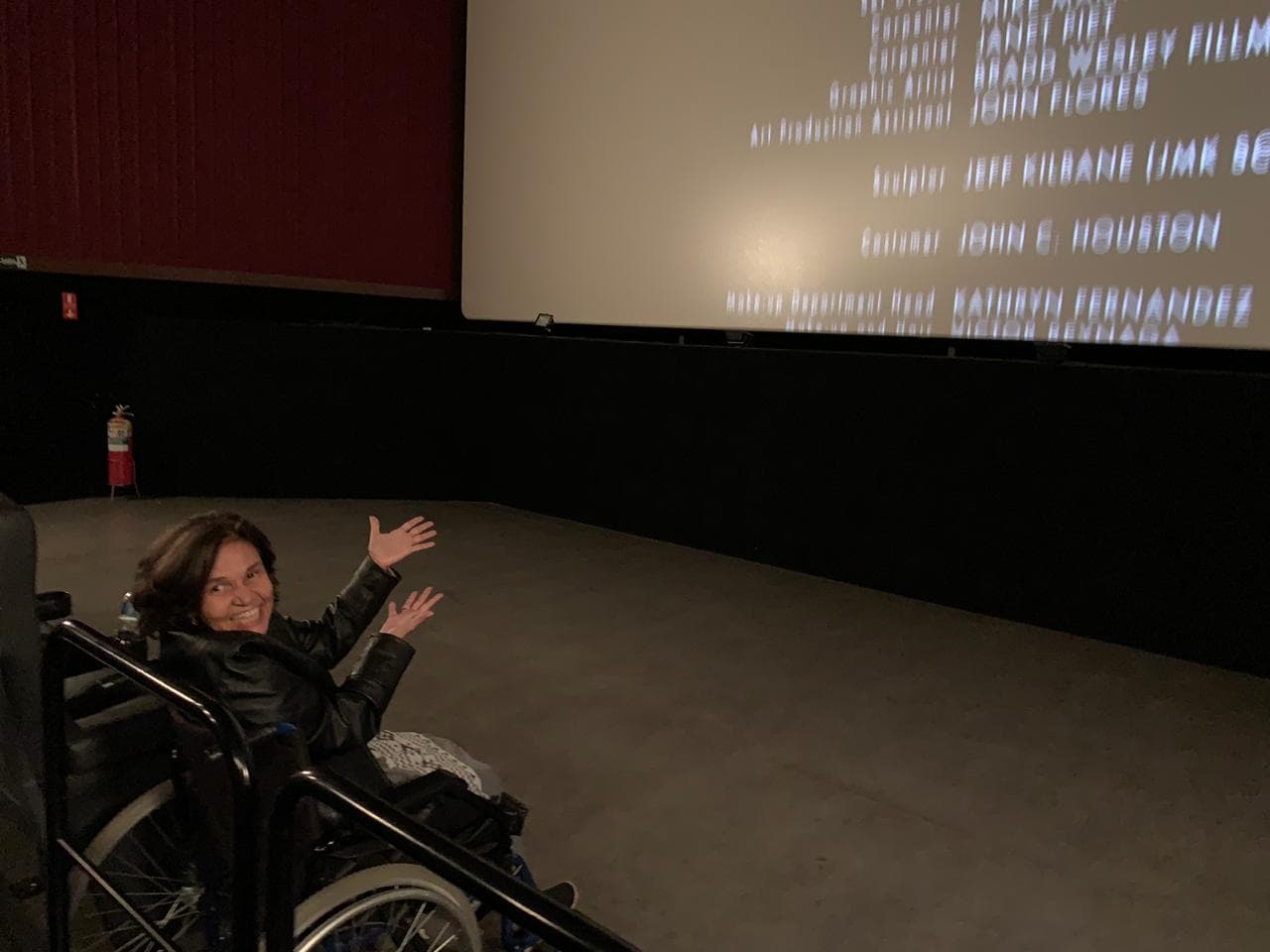 Cláudia de Souza Rodrigues, de A Diarista, foi ao cinema no último fim de semana. (Foto: Divulgação)
