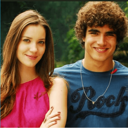 Nathalia Dill e Caio Castro em Malhação (Foto: Reprodução/ Instagram) Nathalia Dill e Caio Castro em Malhação (Foto: Reprodução/ Instagram)