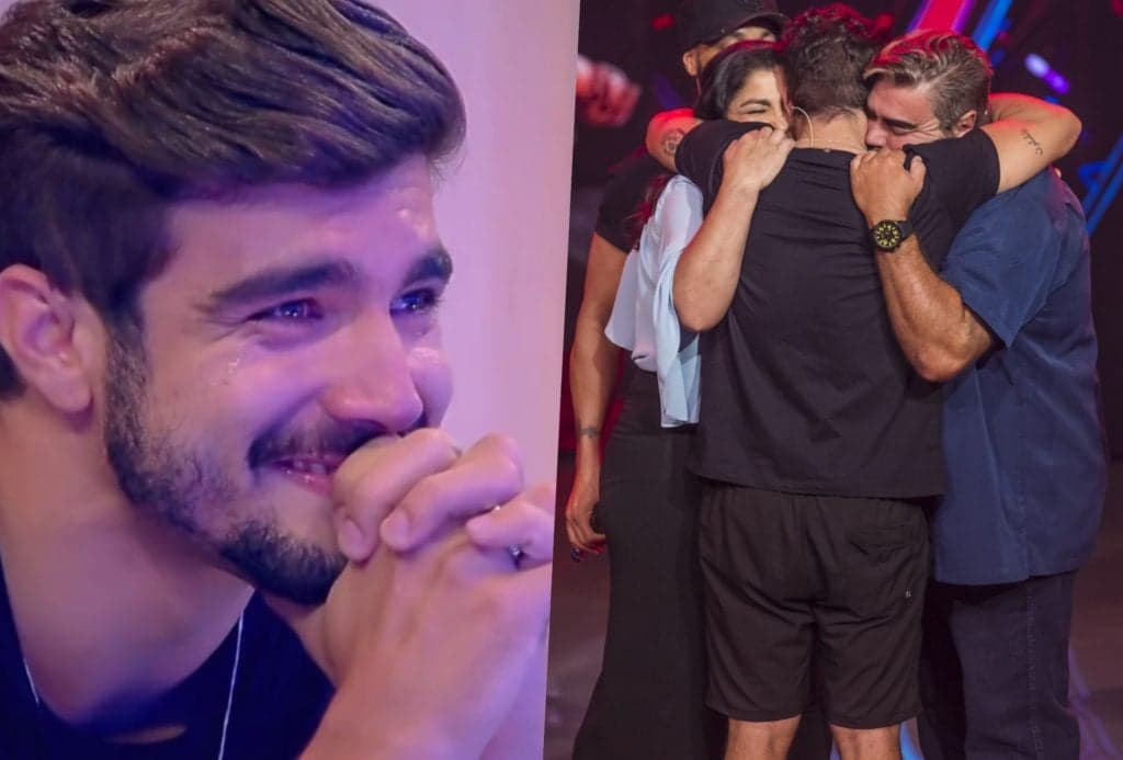 Caio Castro vai ao Tamanho Família e desmorona ao ter que lidar com trauma e lavação de roupa suja na Globo