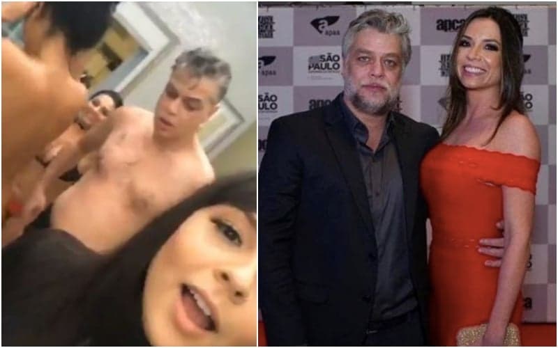 Fábio Assunção surge em vídeo polêmico com mulheres nuas e namorada expõe toda a verdade sobre vida do ator da Globo