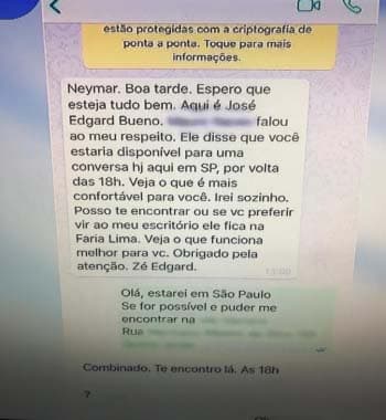 Assessoria de Neymar desmentiu a Globo (Reprodução) Assessoria de Neymar desmentiu a Globo (Reprodução)