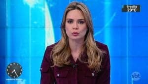 A apresentadora Rachel Sheherazade, do SBT (Foto: Reprodução)