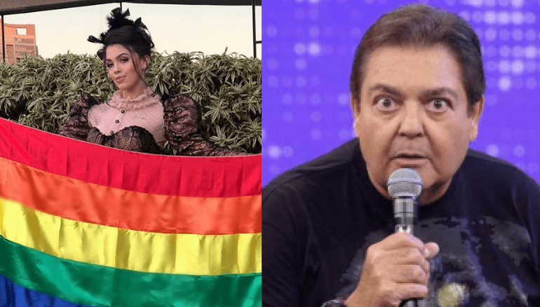Bailarina do Faustão se revolta e faz protesto: 'Lésbicas existem desde que o mundo é mundo'