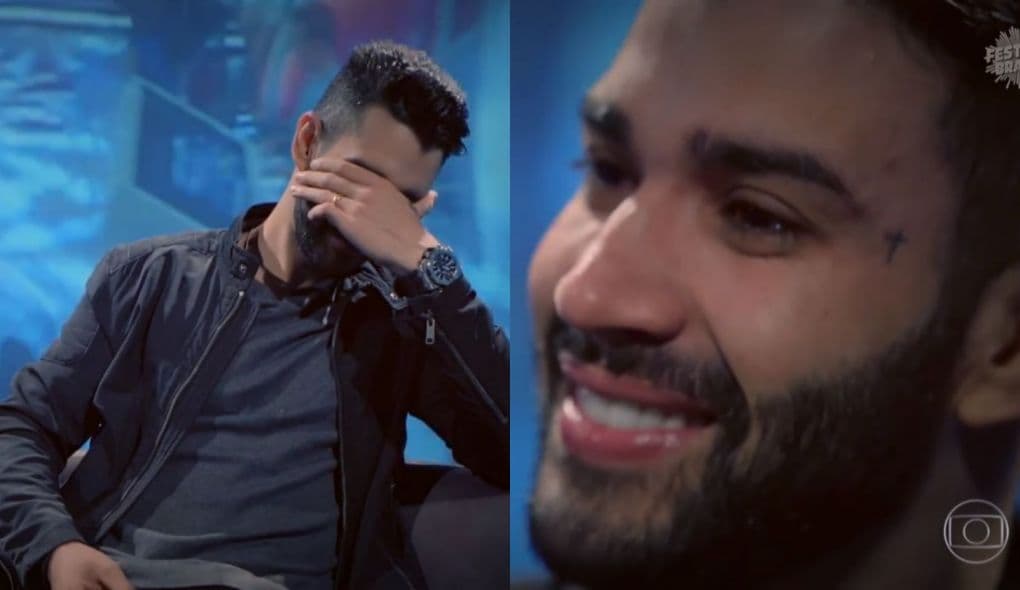 Gusttavo Lima se enche de trabalho, encerra show de forma inacreditável e sai descalço
