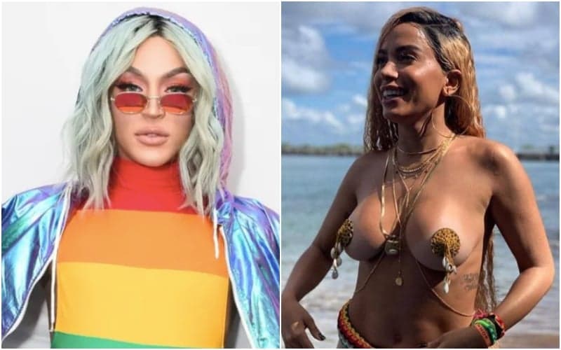 Anitta e Pabllo Vittar selam a paz, anúncio de nova música é divulgado e fãs enlouquecem: "agora a Pabllo vai pagar o clipe?"