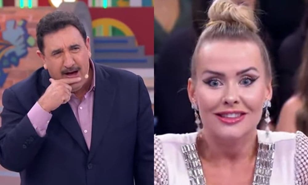 Ratinho faz pergunta indiscreta para Lola Melnick e a coloca em situação complicada ao vivo no SBT: "Você gosta de duro ou mole?"