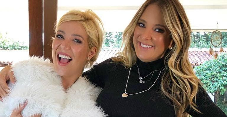 Encontro de mamães! Ticiane Pinheiro e Luiza Possi se juntam, exibem barrigão e impressionam pelo tamanho