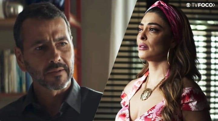 A Dona do Pedaço: Amadeu e Maria da Paz viram inimigos após bomba explodir e tensa ameaça é feita