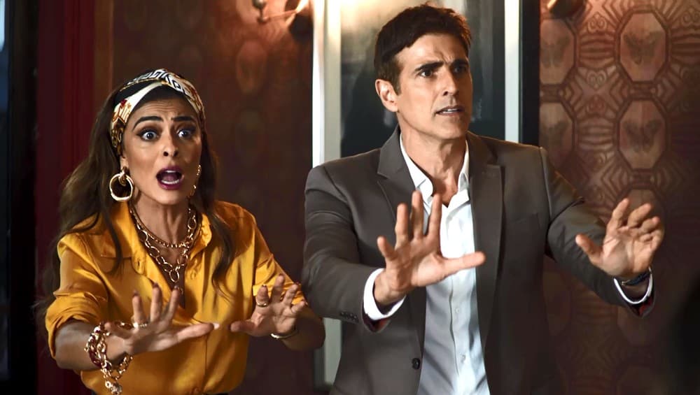 Reynaldo Gianecchini e Juliana Paes comemoram sucesso de A Dona do Pedaço e fazem revelação sobre bastidores